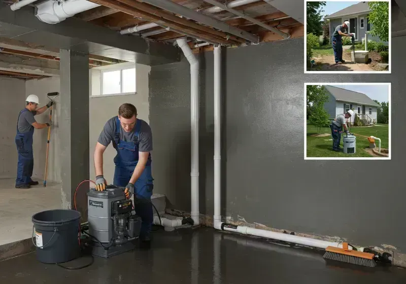 Basement Waterproofing and Flood Prevention process in Earlston, PA